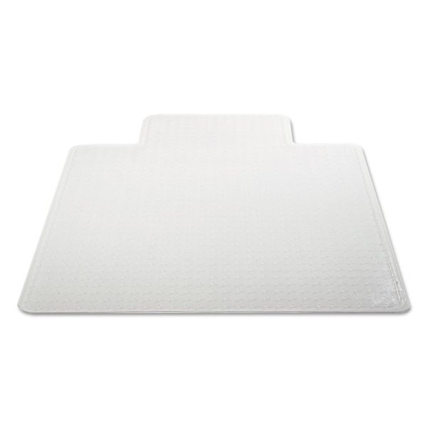 Moderate Use Studded Chair Mat For Low Pile Carpet, 36 X 48, Lipped, Clear - Image 6