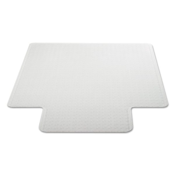Moderate Use Studded Chair Mat For Low Pile Carpet, 36 X 48, Lipped, Clear - Image 7