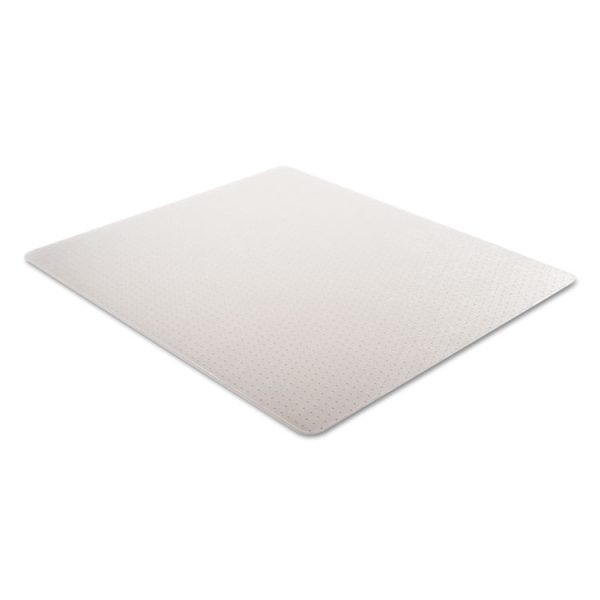Moderate Use Studded Chair Mat For Low Pile Carpet, 46 X 60, Rectangular, Clear - Image 4