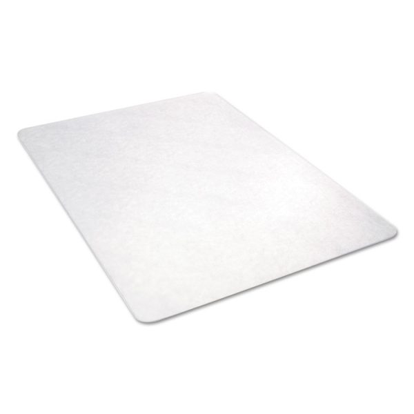 All Day Use Non-Studded Chair Mat For Hard Floors, 46 X 60, Rectangular, Clear - Image 6