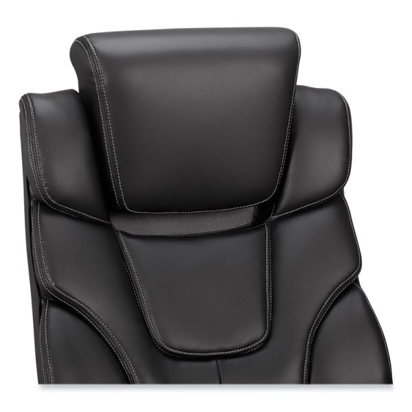 Alera Maurits Highback Chair, Supports Up to 275 lb, Black Seat/Back, Chrome Base - Image 5