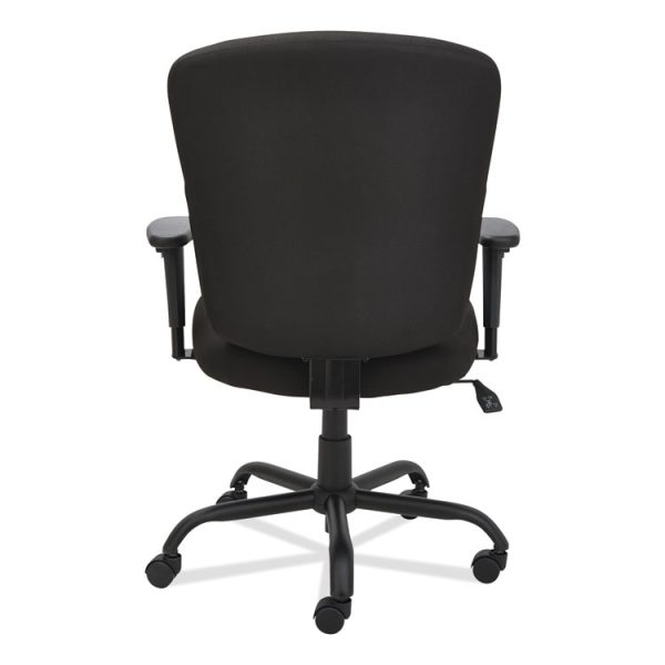 Alera Mota Series Big And Tall Chair, Supports Up To 450 Lb, 19.68" To 23.22" Seat Height, Black - Image 8