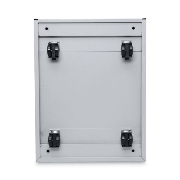 File Pedestal, Left Or Right, 2-Drawers: Box/file, Legal/letter, Light Gray, 14.96" X 19.29" X 21.65" - Image 9