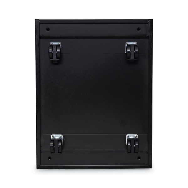 File Pedestal, Left Or Right, 2 Legal/letter-Size File Drawers, Black, 14.96" X 19.29" X 27.75" - Image 9