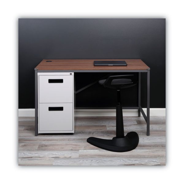 File Pedestal, Left Or Right, 2 Legal/letter-Size File Drawers, Light Gray, 14.96" X 19.29" X 27.75" - Image 7