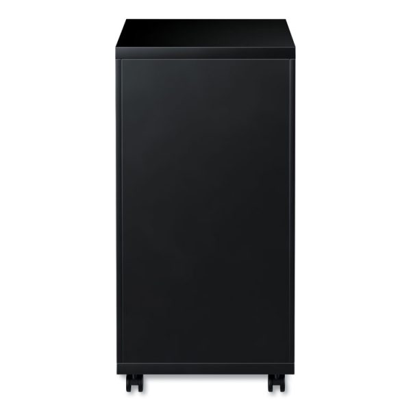 File Pedestal With Full-Length Pull, Left Or Right, 2 Legal/letter-Size File Drawers, Black, 14.96" X 19.29" X 27.75" - Image 9