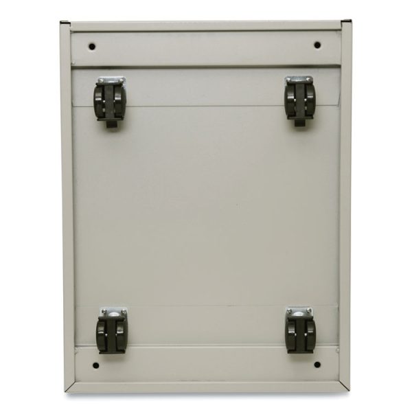 File Pedestal With Full-Length Pull, Left Or Right, 2 Legal/letter-Size File Drawers, Putty, 14.96" X 19.29" X 27.75" - Image 8