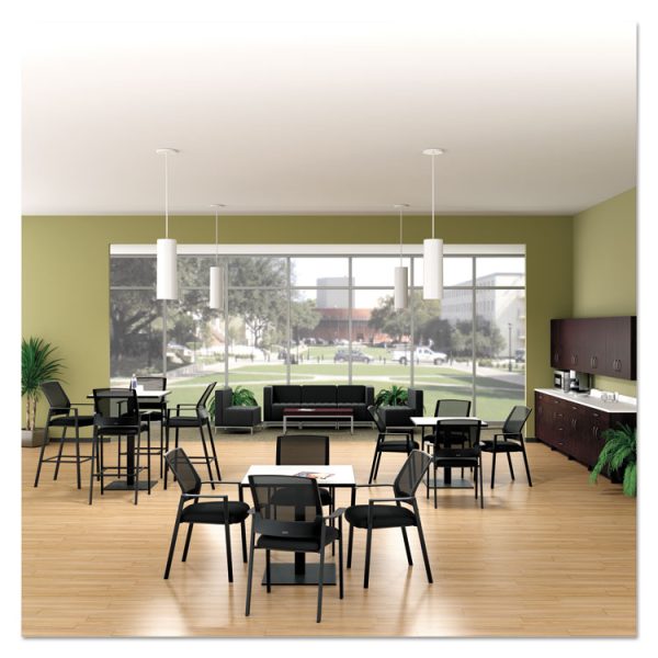 Alera Qub Series Armless L Sectional, 26.38w X 26.38d X 30.5h, Black - Image 9