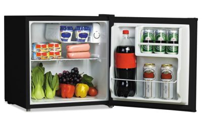 1.6 Cu. Ft. Refrigerator With Chiller Compartment, Black