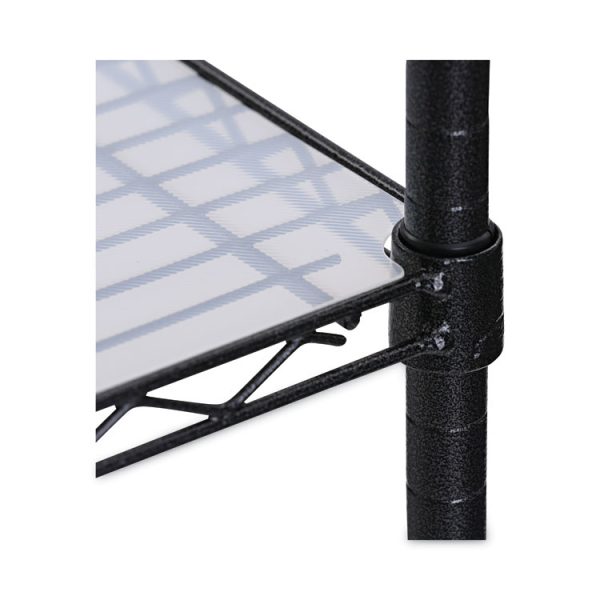 Shelf Liners For Wire Shelving, Clear Plastic, 36w X 18d, 4/pack - Image 3
