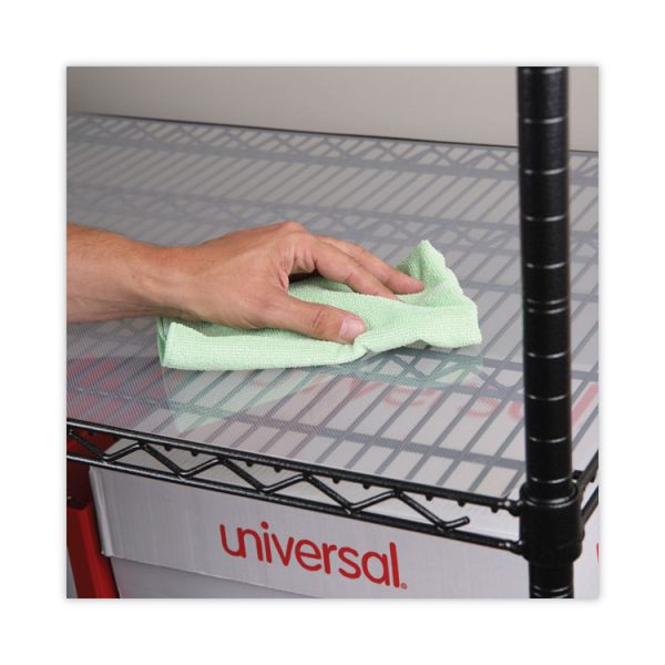 Shelf Liners For Wire Shelving, Clear Plastic, 36w X 18d, 4/pack - Image 5