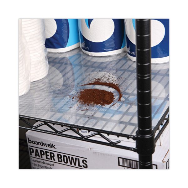Shelf Liners For Wire Shelving, Clear Plastic, 36w X 24d, 4/pack - Image 8