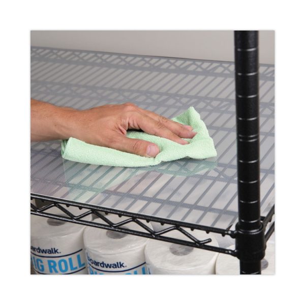 Shelf Liners For Wire Shelving, Clear Plastic, 36w X 24d, 4/pack - Image 7
