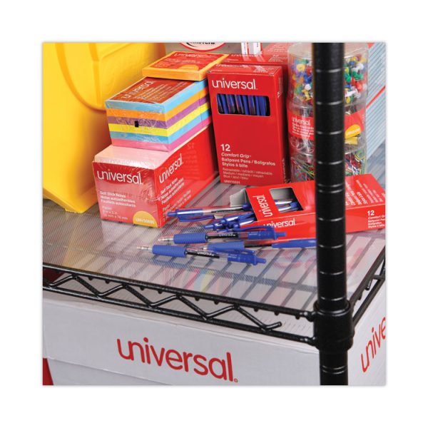 Shelf Liners For Wire Shelving, Clear Plastic, 48w X 18d, 4/pack - Image 6