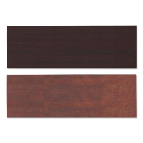 Reversible Laminate Table Top, Rectangular, 71.5w X 23.63,medium Cherry/mahogany - Image 2