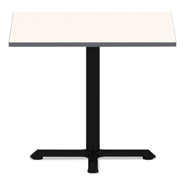 Reversible Laminate Table Top, Square, 35.38w X 35.38d, White/gray - Image 6