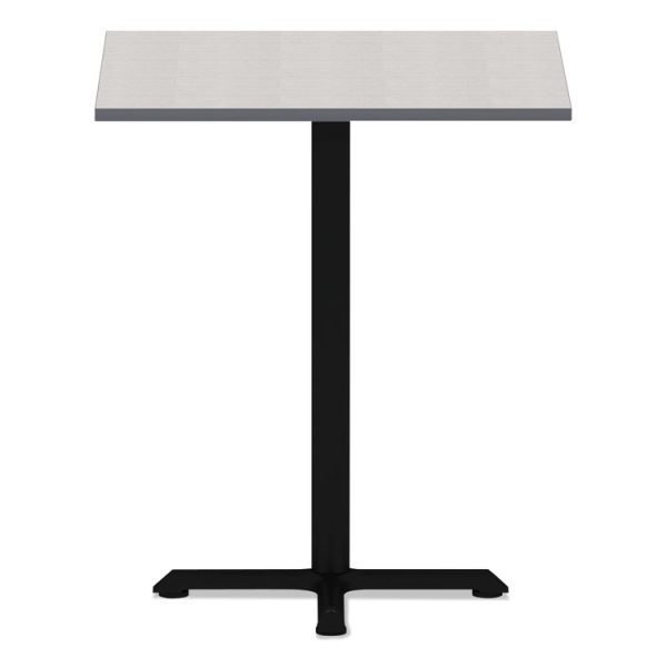 Reversible Laminate Table Top, Square, 35.38w X 35.38d, White/gray