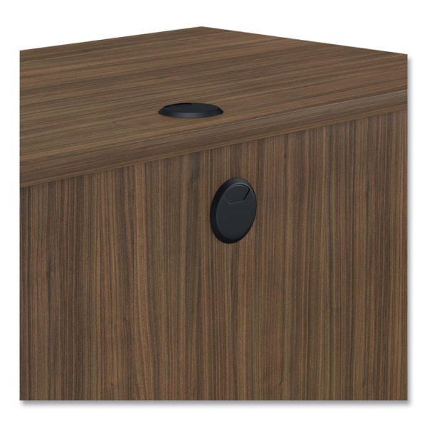 Alera Valencia Series Mobile Workstation Desk, 41.38" X 23.63" X 30", Modern Walnut - Image 7