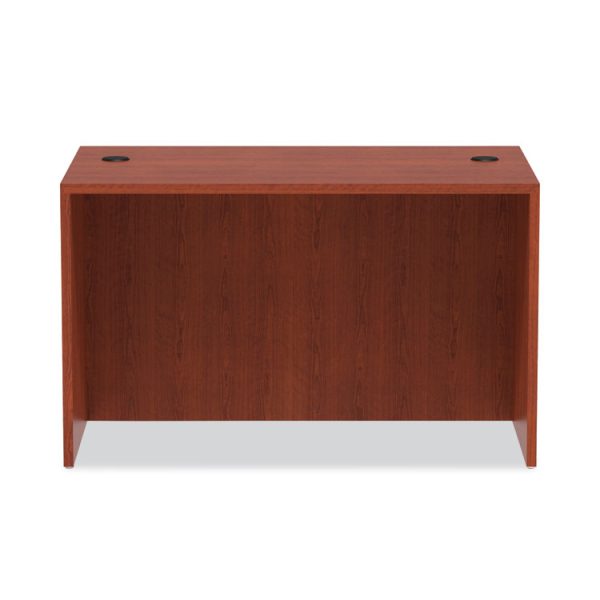 Alera Valencia Series Straight Front Desk Shell, 47.25" X 29.5" X 29.63", Medium Cherry - Image 7