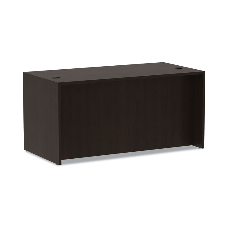 Alera Valencia Series Straight Front Desk Shell, 59.13" X 29.5" X 29.63", Espresso - Image 5
