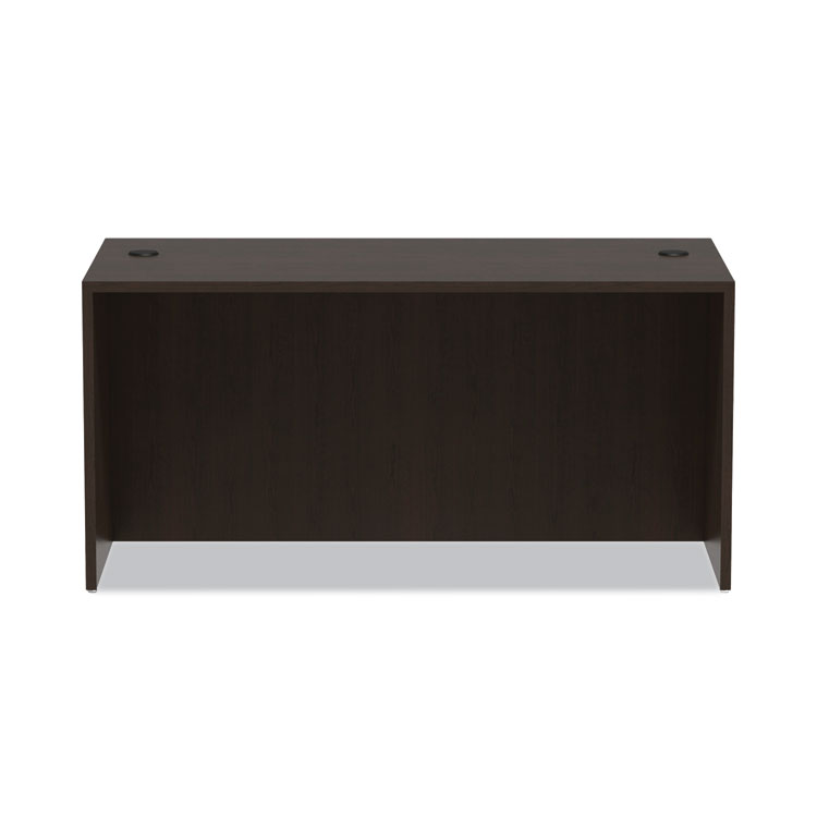 Alera Valencia Series Straight Front Desk Shell, 59.13" X 29.5" X 29.63", Espresso - Image 7