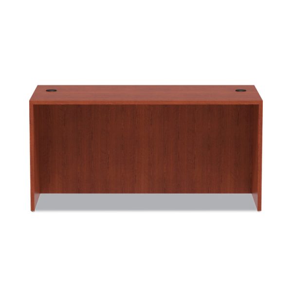 Alera Valencia Series Straight Front Desk Shell, 59.13" X 29.5" X 29.63", Medium Cherry - Image 7