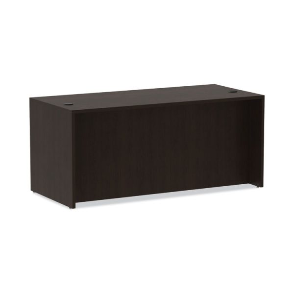 Alera Valencia Series Straight Front Desk Shell, 65" X 29.5" X 29.63", Espresso - Image 5