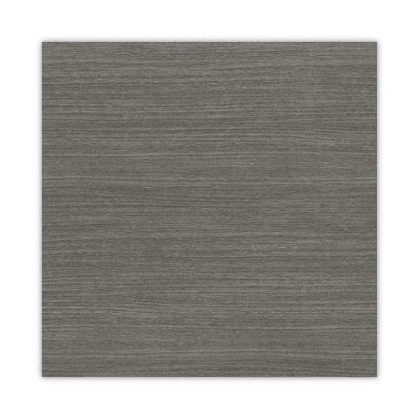 Alera Valencia Series Straight Front Desk Shell, 71" x 35.5" x 29.63", Gray - Image 9