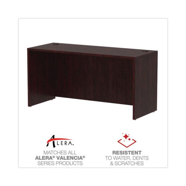 Alera Valencia Series Credenza Shell, 59.13w X 23.63d X 29.5h, Mahogany - Image 4