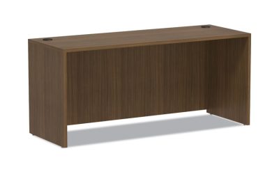 Alera Valencia Series Credenza Shell, 65w X 23.63d X 29.5h, Modern Walnut