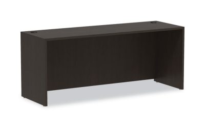 Alera Valencia Series Credenza Shell, 70.88w X 23.63d X 29.5h, Espresso