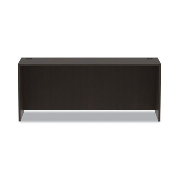 Alera Valencia Series Credenza Shell, 70.88w X 23.63d X 29.5h, Espresso - Image 7