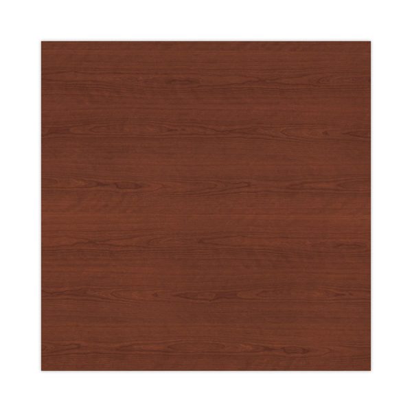 Alera Valencia Series Hutch with Doors, 4 Compartments, 58.88w x 15d x 35.38h, Medium Cherry - Image 8