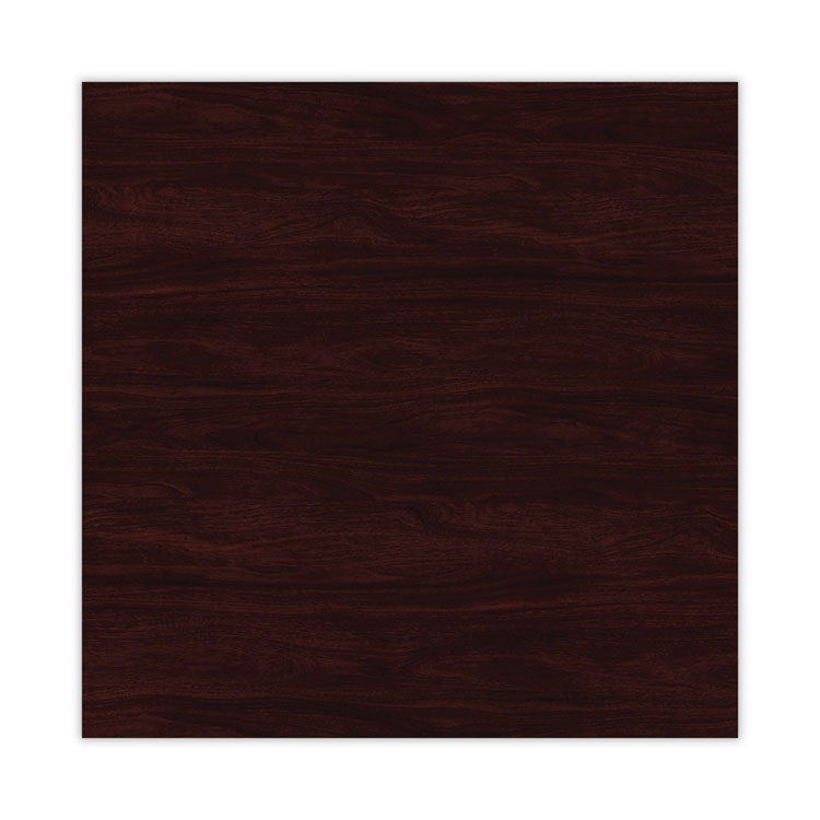 Alera Valencia Series Hutch with Doors, 4 Compartments, 58.88w x 15d x 35.38h, Mahogany - Image 8