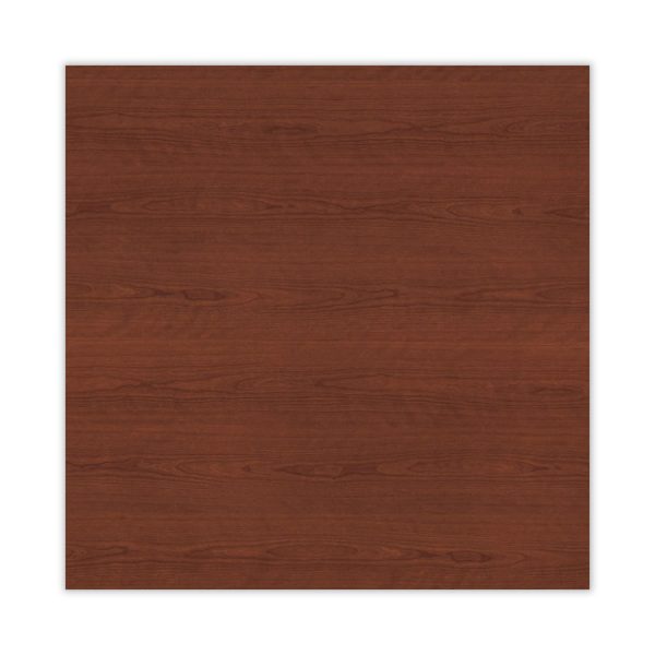 Alera Valencia Series Hutch with Doors, 4 Compartments, 64.75w x 154d x 35.38h, Medium Cherry - Image 8