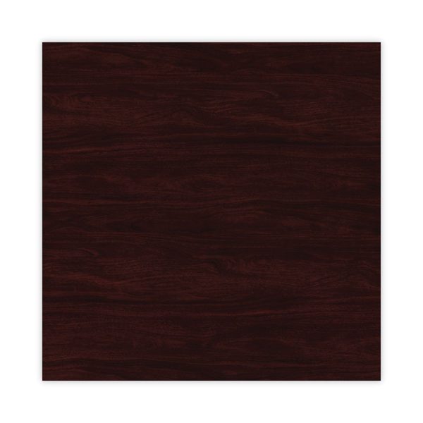 Alera Valencia Series Hutch with Doors, 4 Compartments, 64.75w x 15d x 35.38h, Mahogany - Image 8