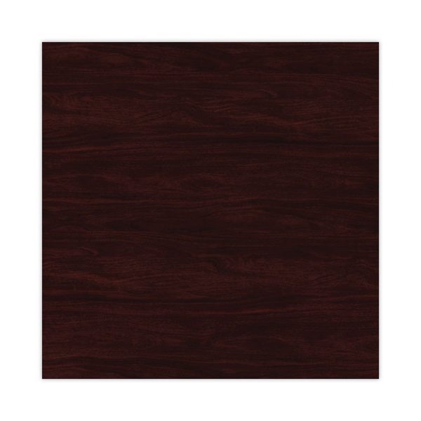 Alera Valencia Series Hutch with Doors, 4 Compartments, 70.63w x 15d x 35.38h, Mahogany - Image 8
