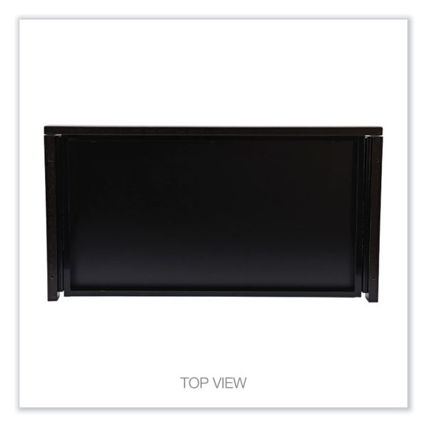 Alera Valencia Series Center Drawer, Laminate, 24.5w x 15d x 2h, Espresso - Image 7