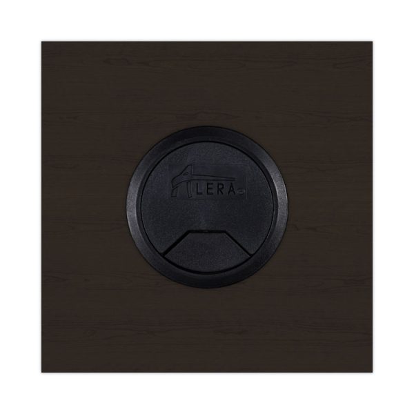 Alera Valencia Series Reversible Return/Bridge Shell, 35w x 23.63d x 29.5h, Espresso - Image 8