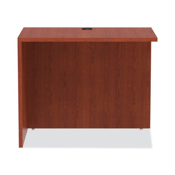 Alera Valencia Series Reversible Return/Bridge Shell, 35w x 23.63d x 29.5h, Medium Cherry - Image 7