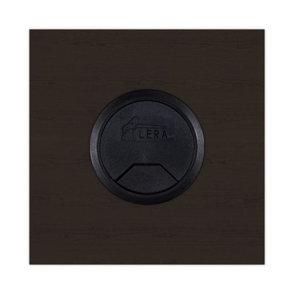 Alera Valencia Series Reversible Return/Bridge Shell, 42w x 23.63d x 29.5, Espresso - Image 8
