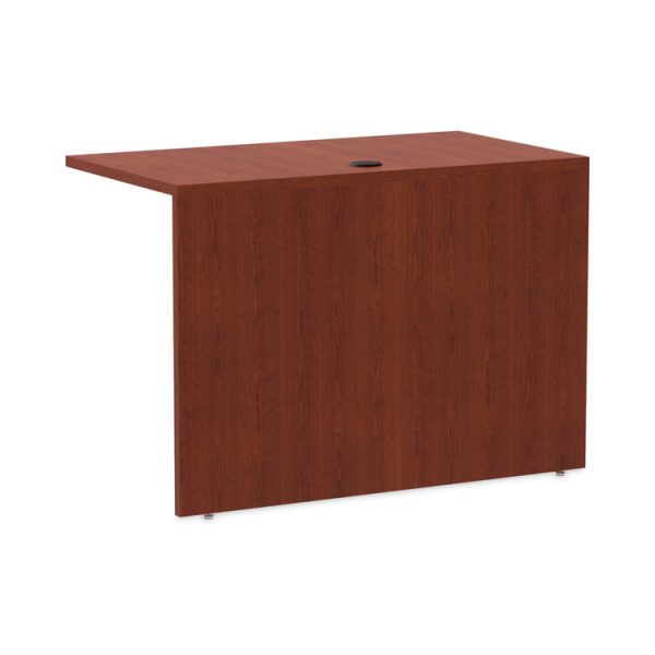 Alera Valencia Series Reversible Return/Bridge Shell, 42w x 23.63d x 29.5h, Medium Cherry - Image 5