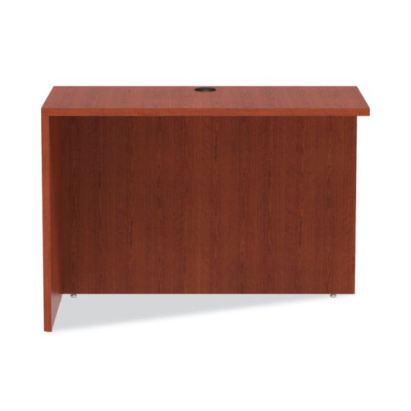 Alera Valencia Series Reversible Return/Bridge Shell, 42w x 23.63d x 29.5h, Medium Cherry - Image 7