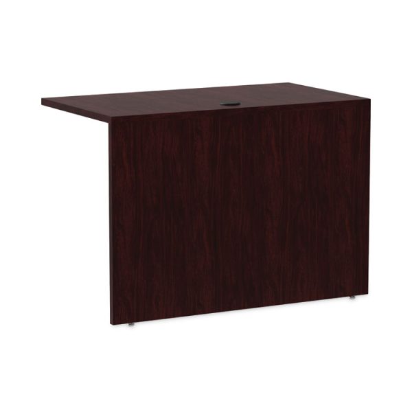 Alera Valencia Series Reversible Return/Bridge Shell, 42w x 23.63d x 29.5h. Mahogany - Image 5