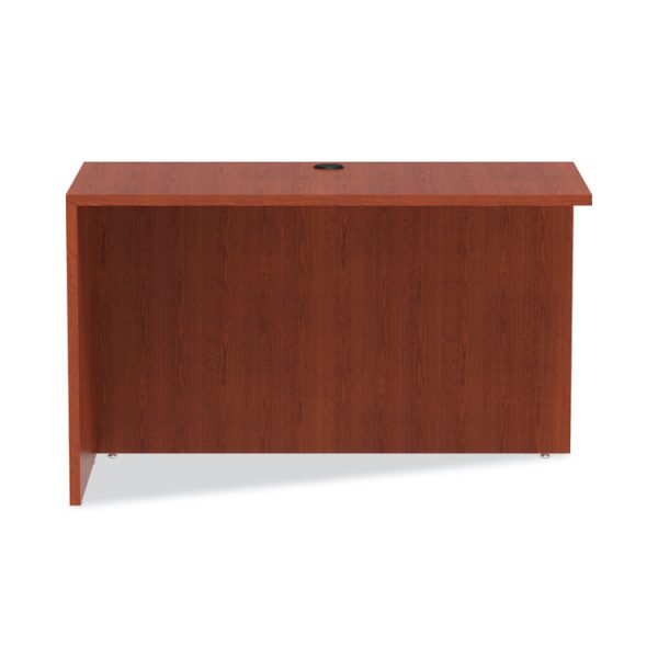 Alera Valencia Series Reversible Return/Bridge Shell, 47.25w x 23.63d x 29.5h, Cherry - Image 7