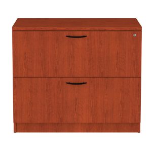 Alera Valencia Series Lateral File, 2 Legal/letter-Size File Drawers, Medium Cherry, 34" X 22.75" X 29.5"