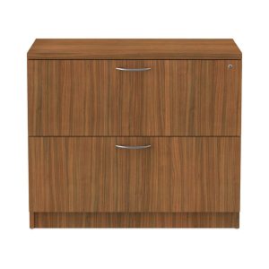 Alera Valencia Series Lateral File, 2 Legal/letter-Size File Drawers, Modern Walnut, 34" X 22.75" X 29.5"