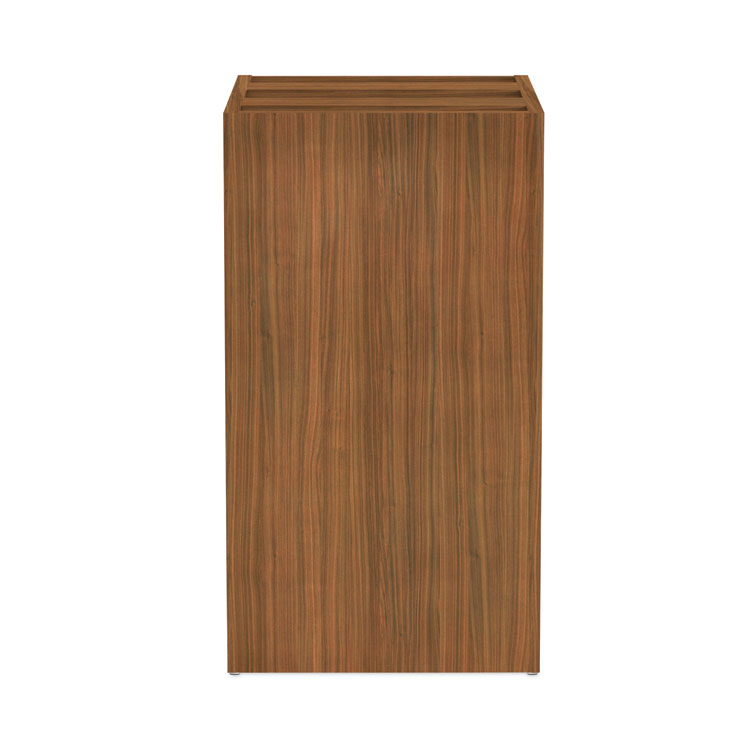 Alera Valencia Series Full Pedestal File, Left/Right, 3-Drawer: Box/Box/File, Legal/Letter, Modern Walnut,15.63 x 20.5 x 28.5 - Image 3
