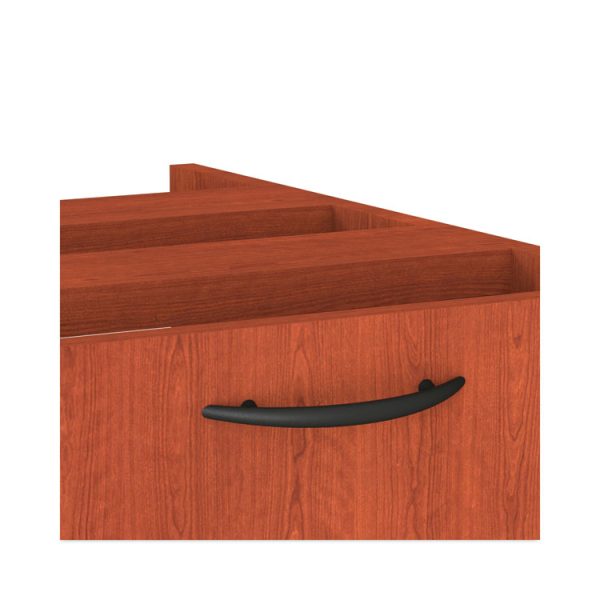 Alera Valencia Series Full Pedestal File, Left/right, 2 Legal/letter-Size File Drawers, Medium Cherry, 15.63" X 20.5" X 28.5" - Image 6