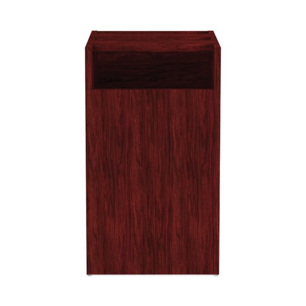 Alera Valencia Series Full Pedestal File, Left Or Right, 2 Legal/letter-Size File Drawers, Mahogany, 15.63" X 20.5" X 28.5" - Image 3
